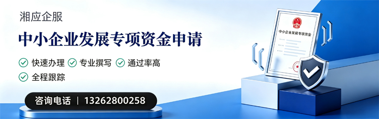 景德镇中小企业发展专项资金申报服务