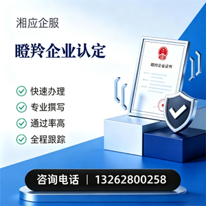 景德镇瞪羚企业认定申报服务