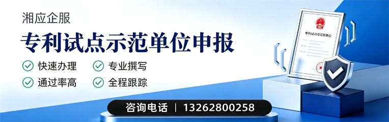 景德镇专利试点示范单位申报服务