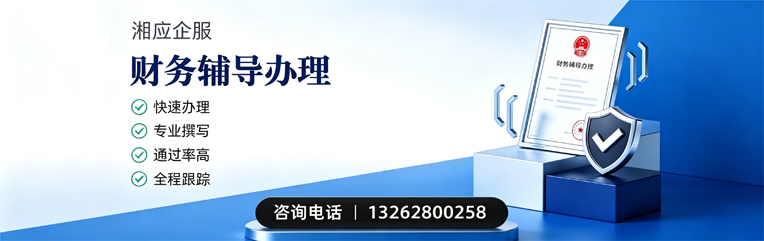 景德镇财务辅导申请服务