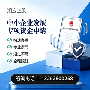 景德镇中小企业发展专项资金申报服务