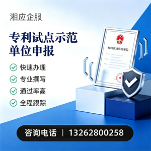 景德镇专利试点示范单位申报服务